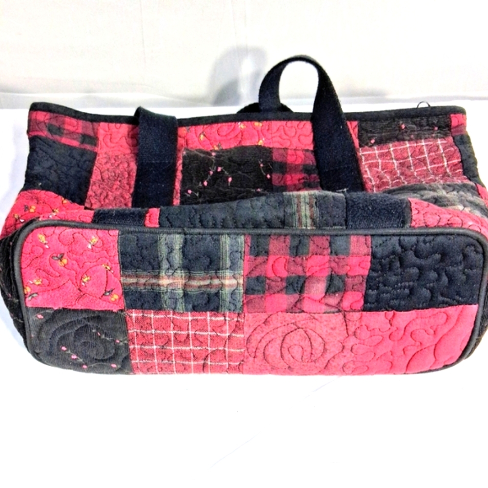 Donna Sharp Medina Patchwork Boho/Hobo Quilted Sh… - image 8